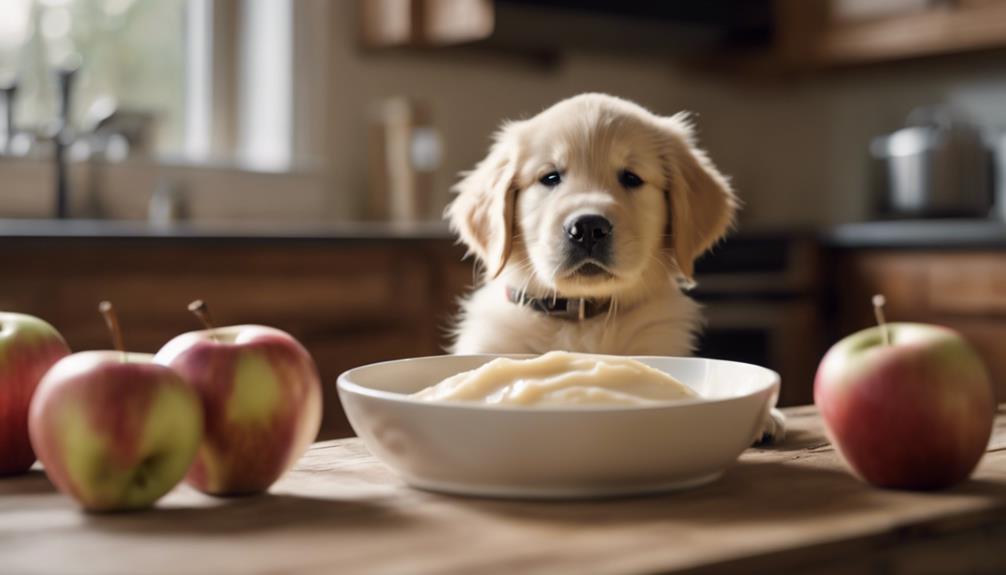 can dogs eat applesauce