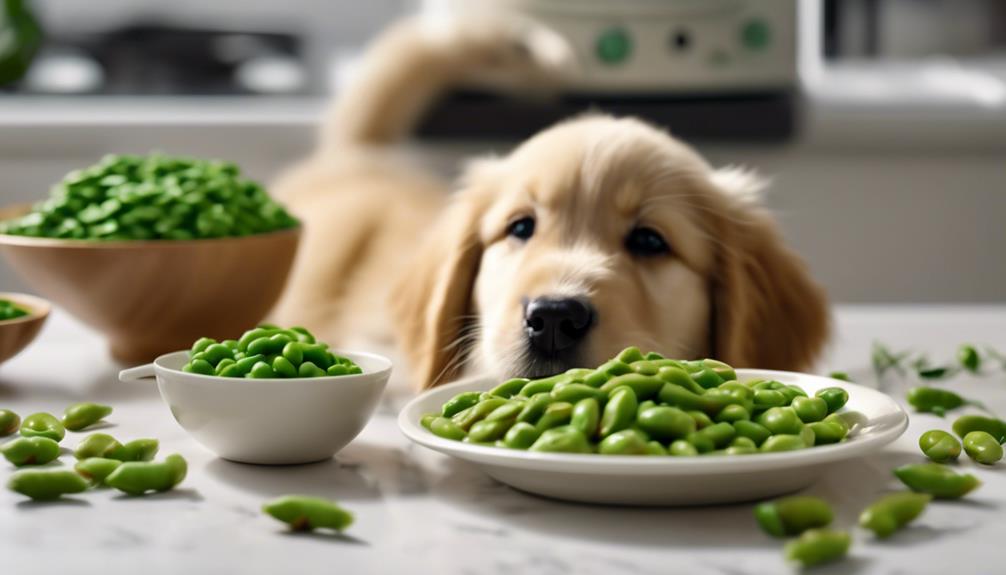 can dogs eat edamame
