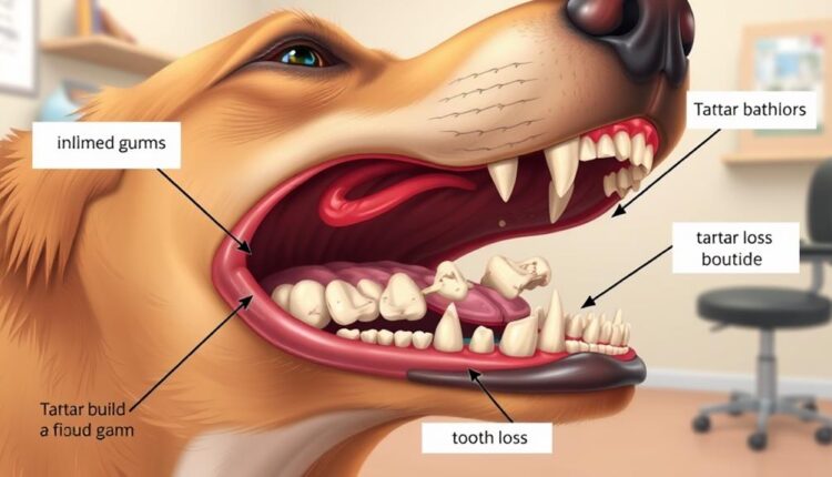 canine gum disease risks