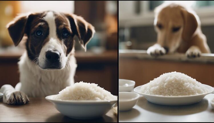 canines consume cooked grains