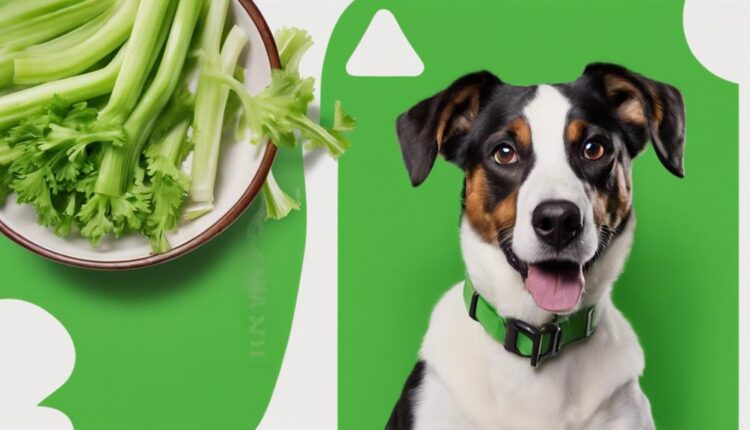 celery safe for dogs