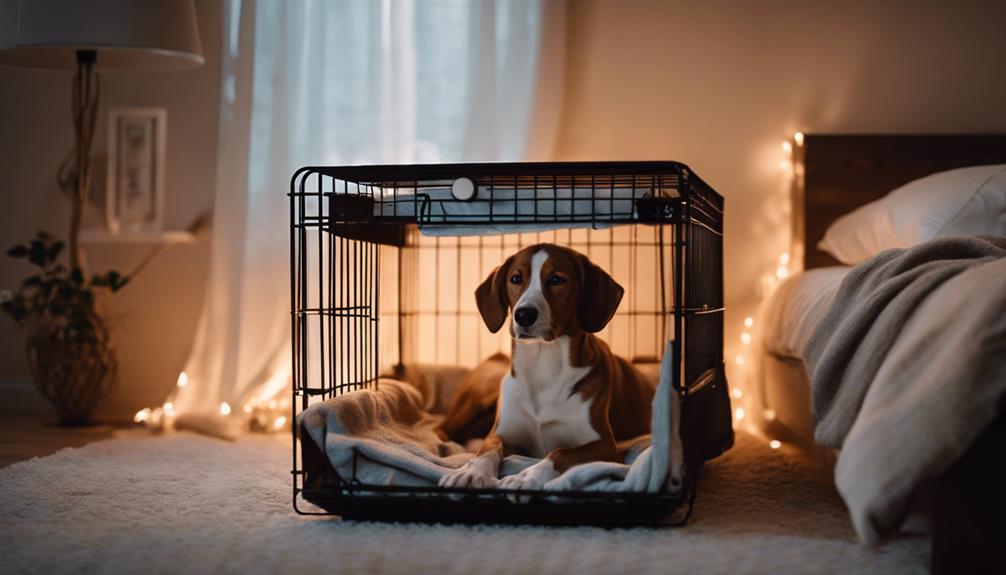 Image showcasing Why Crate Training At Night Is Important | Curious Dogs