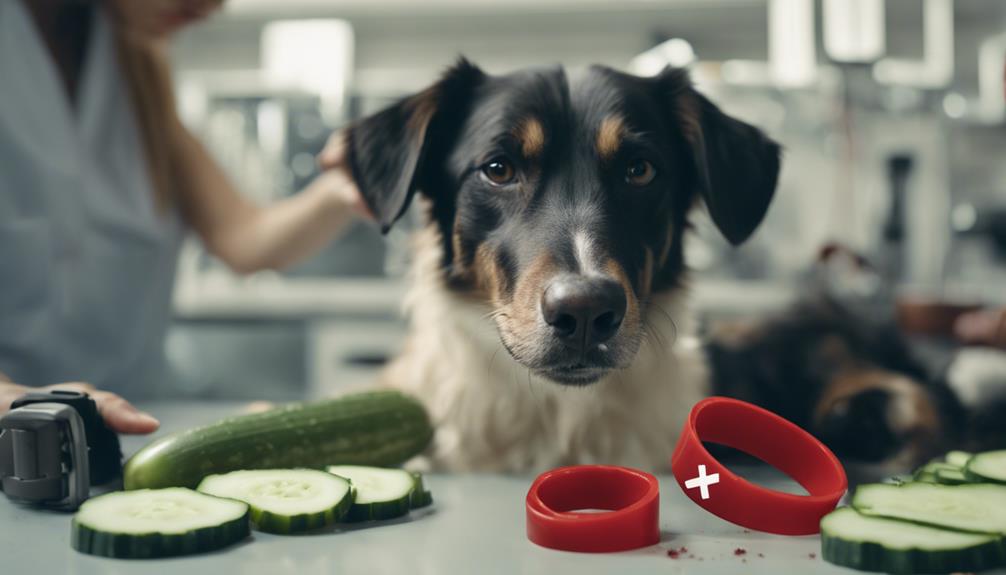 cucumbers can harm dogs