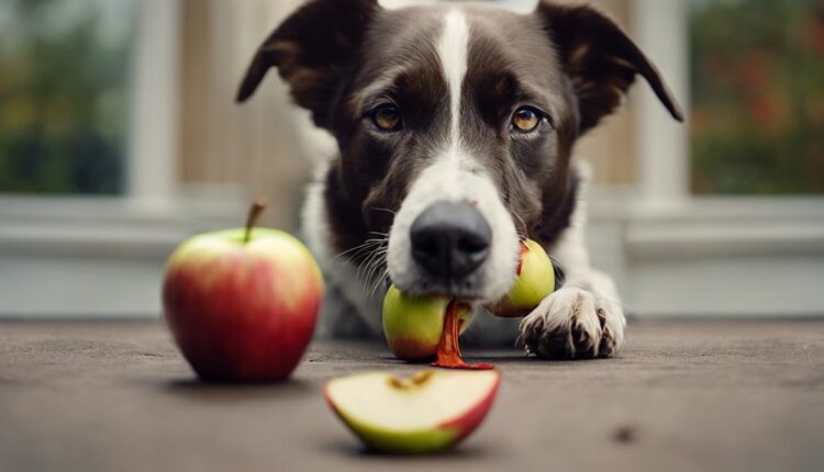 danger in apple cores