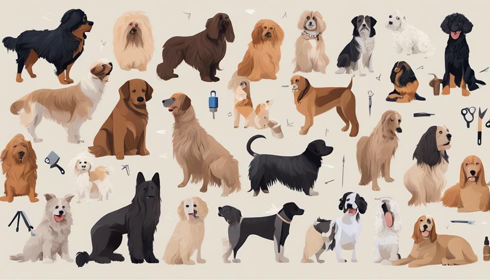 Coat Types and Grooming Techniques: dog grooming coat care