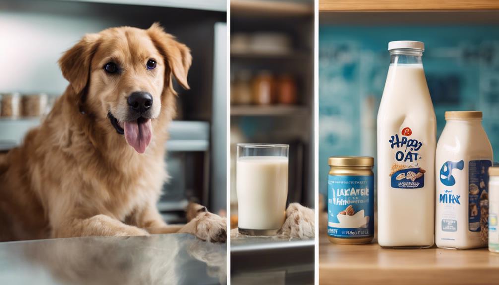 dogs and milk substitutes