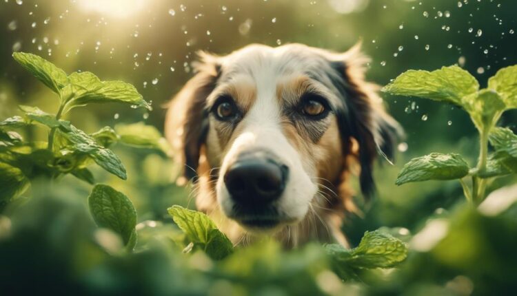 dogs and mint safety