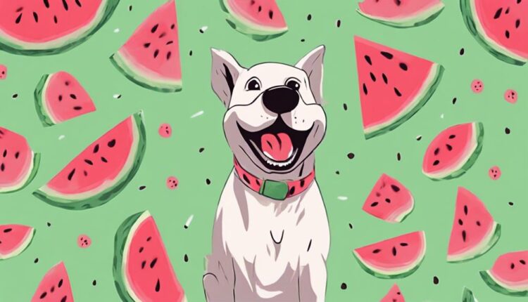 dogs avoid watermelon seeds