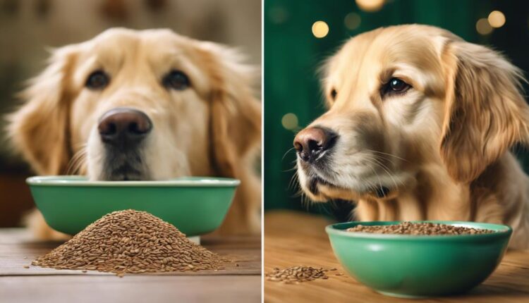 dogs can eat flax