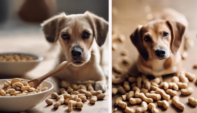 dogs can eat peanuts