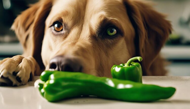 dogs can eat peppers