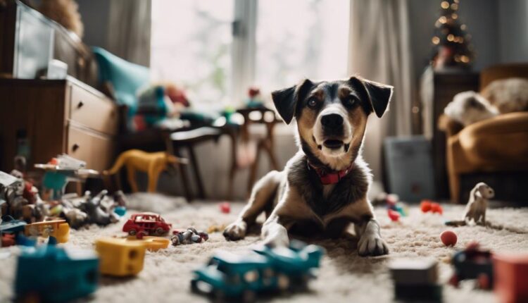 dogs exhibit anxiety behaviors