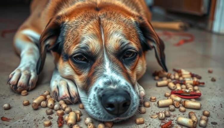 dogs exposed to poison