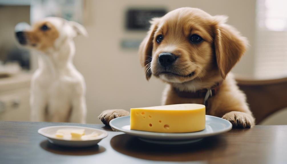 dogs react to dairy