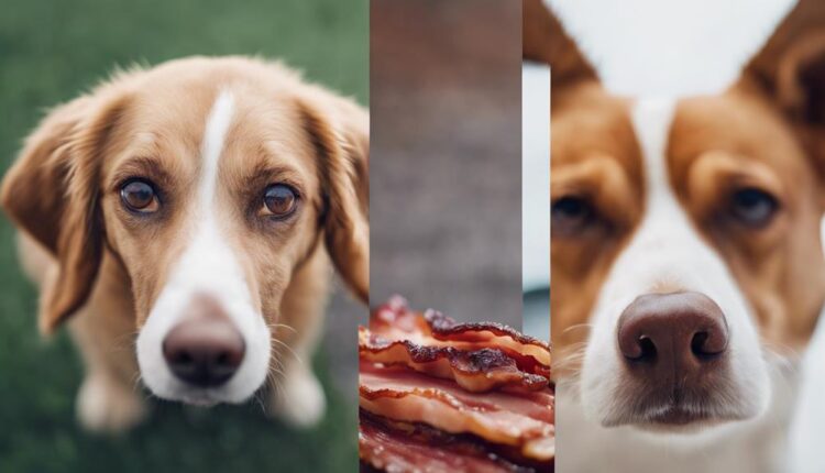 dogs should avoid bacon