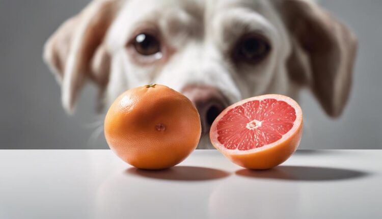 dogs should avoid grapefruit