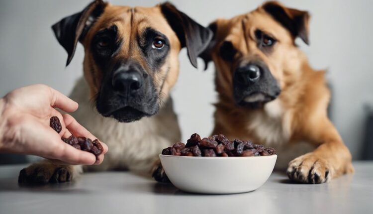 dogs should avoid raisins