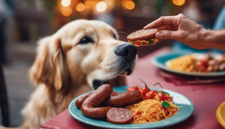 dogs should avoid sausage