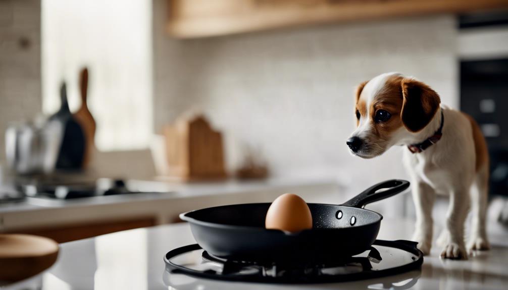 eggs as canine treats