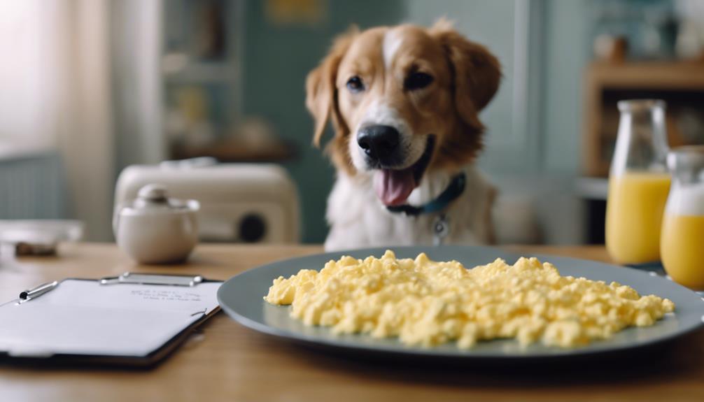 eggs as canine treats