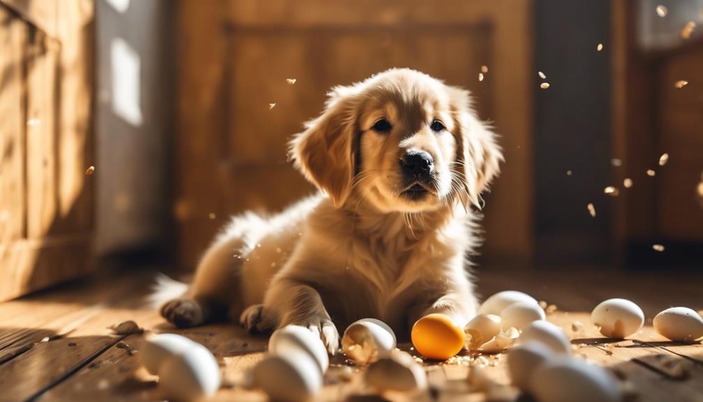 eggs benefit canine health