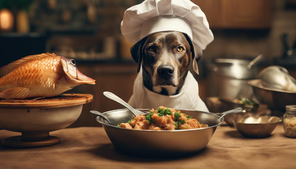 feeding dogs fish safely