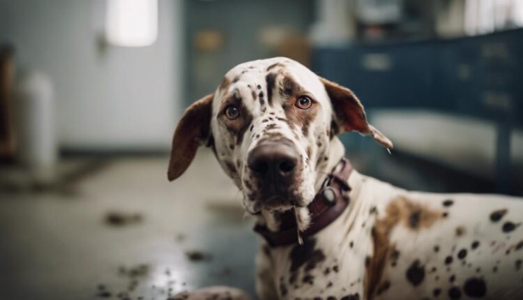 Flea Allergy Dermatitis: flea allergy affects canines