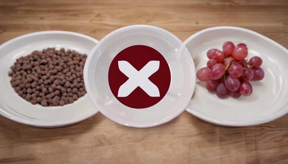 foods harmful to dogs