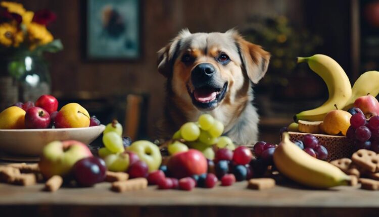 fresh fruit for canines