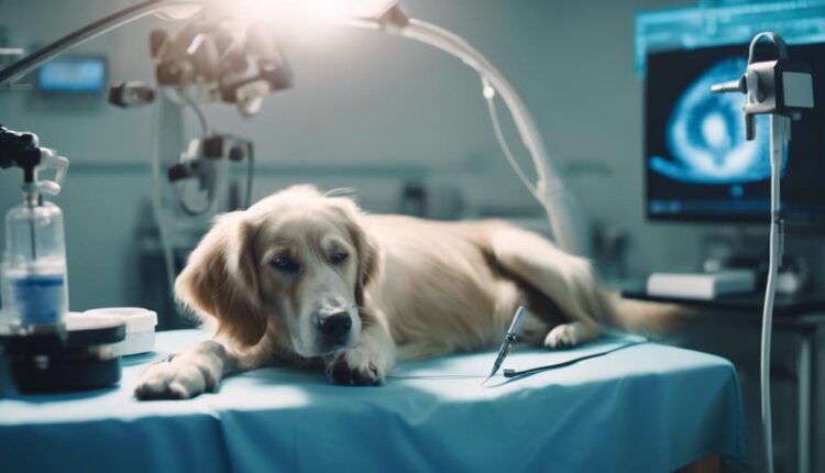 healing pains in canines
