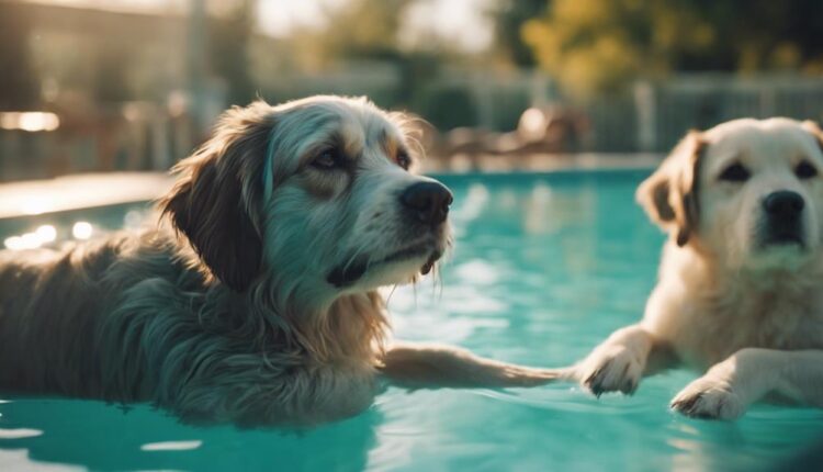 healing paws in water