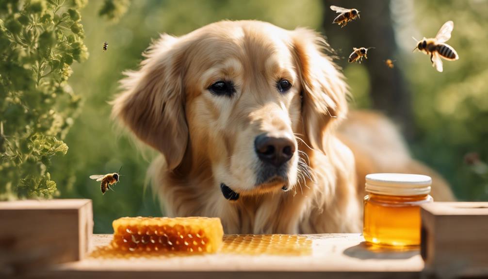 honey can harm dogs