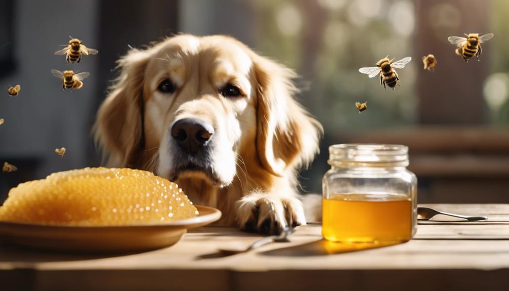 honey safe for dogs