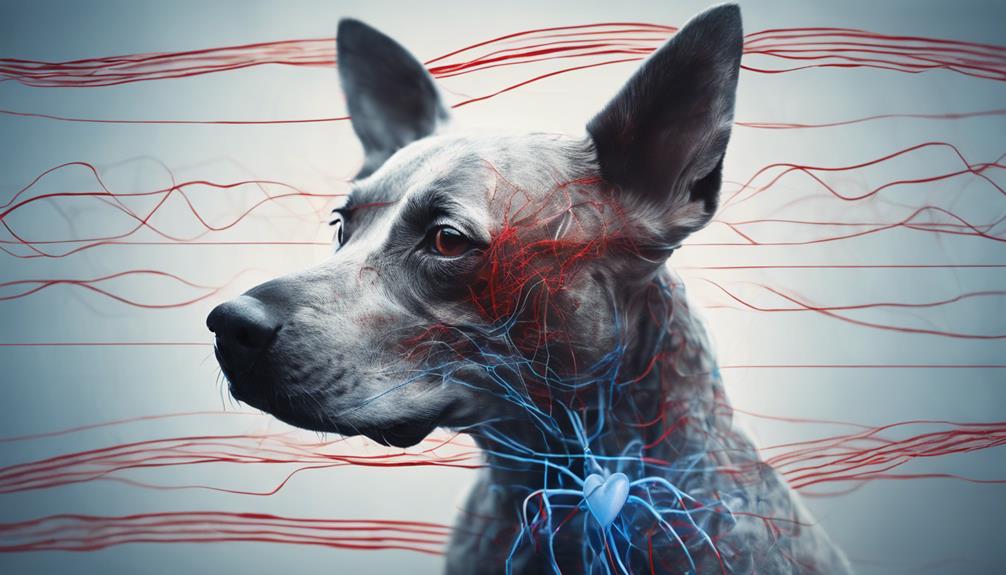 illness impacts canine behavior