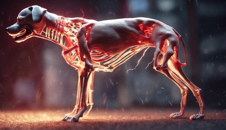 inflammation affects canine muscles