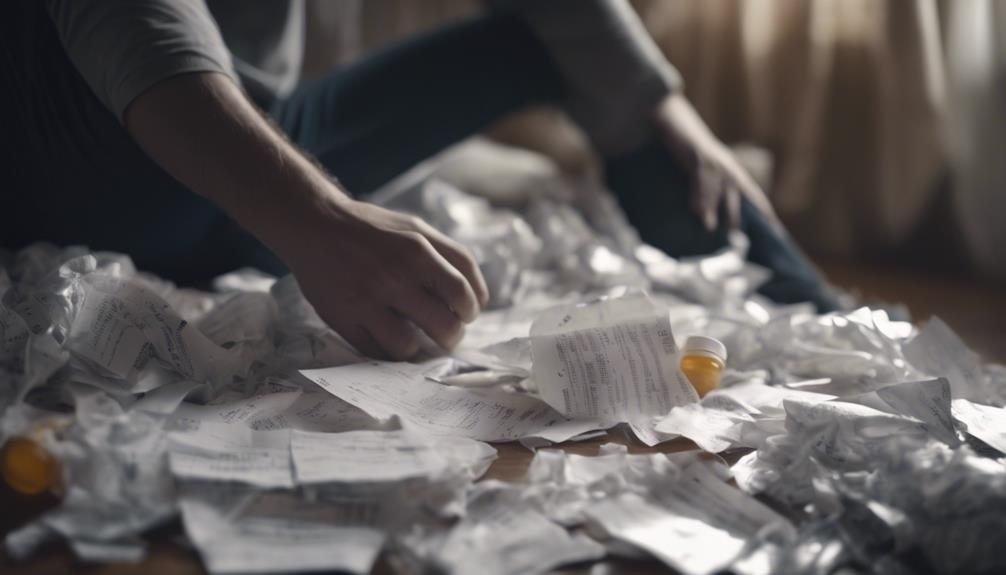 injury triggers mental struggle