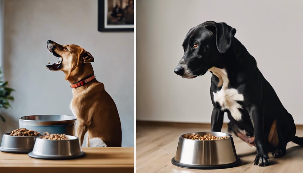 managing canine meal time