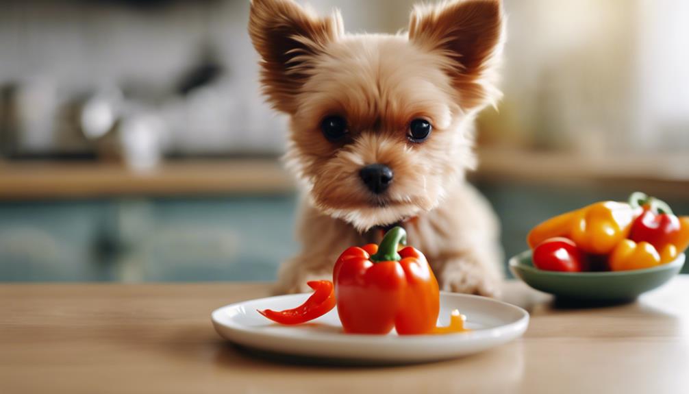 measuring fresh vegetable amounts