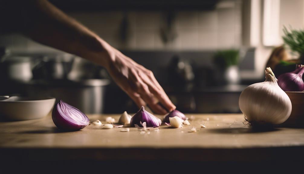onions and garlic risks