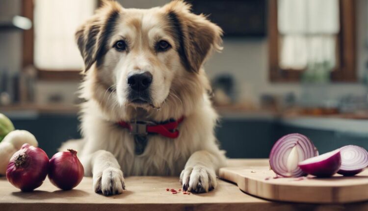 onions harmful to dogs
