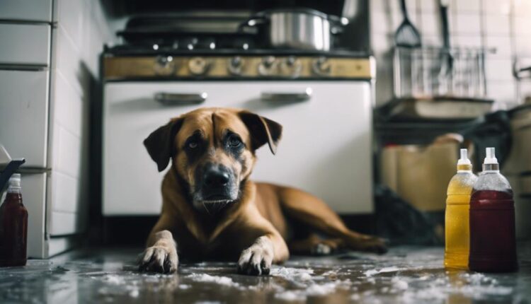 oven cleaners harm dogs