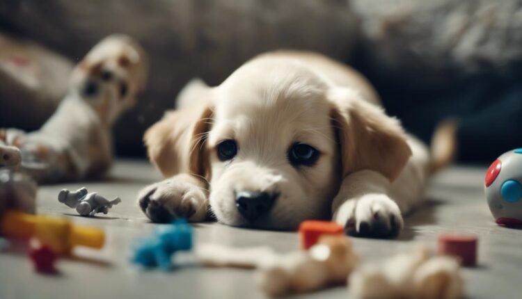 painful puppy growing pains