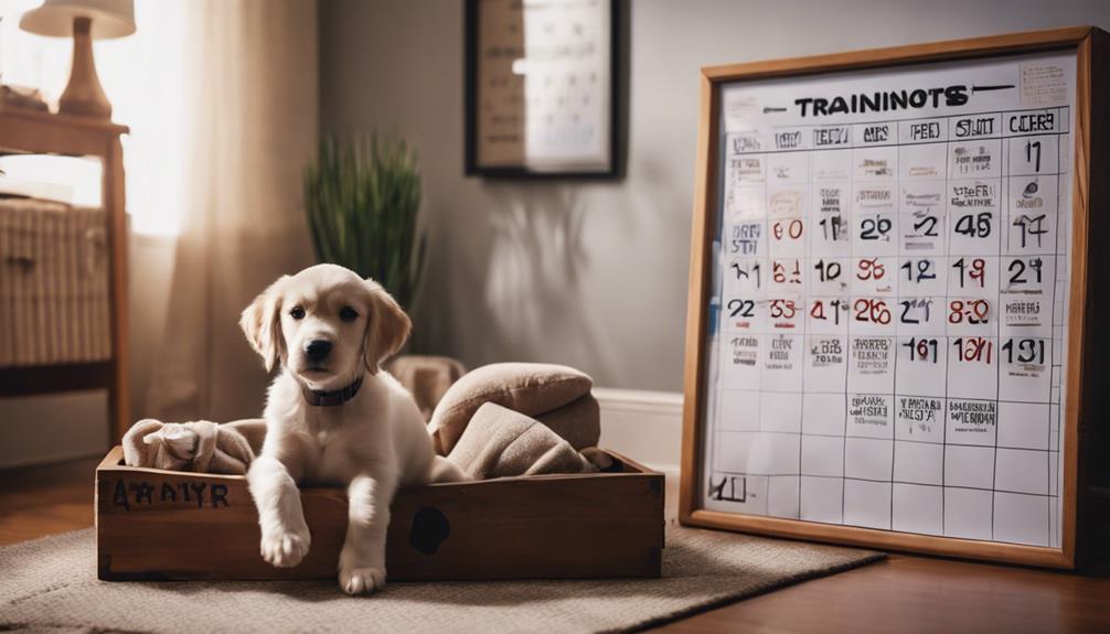 potty training a puppy