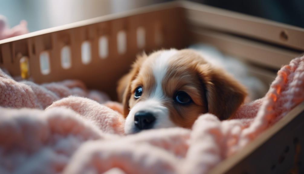 puppies cry for attention