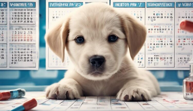guide to the puppy vaccination schedule: puppy vaccination schedule details