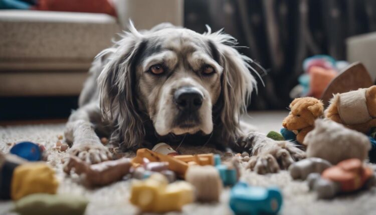 signs of aging canines