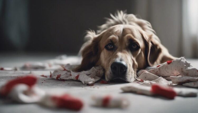 stop canine self harm behavior