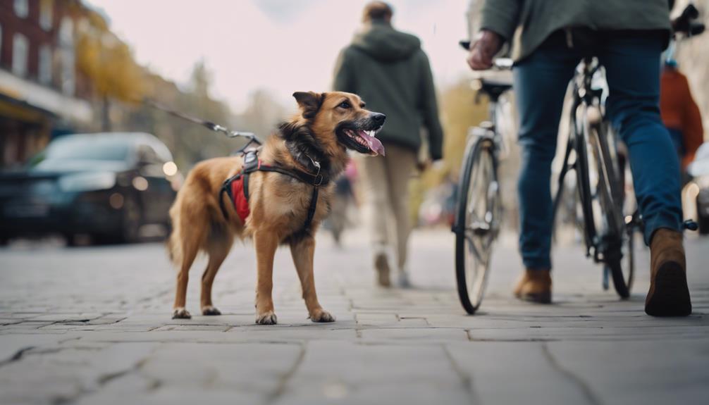 teaching calm walking skills