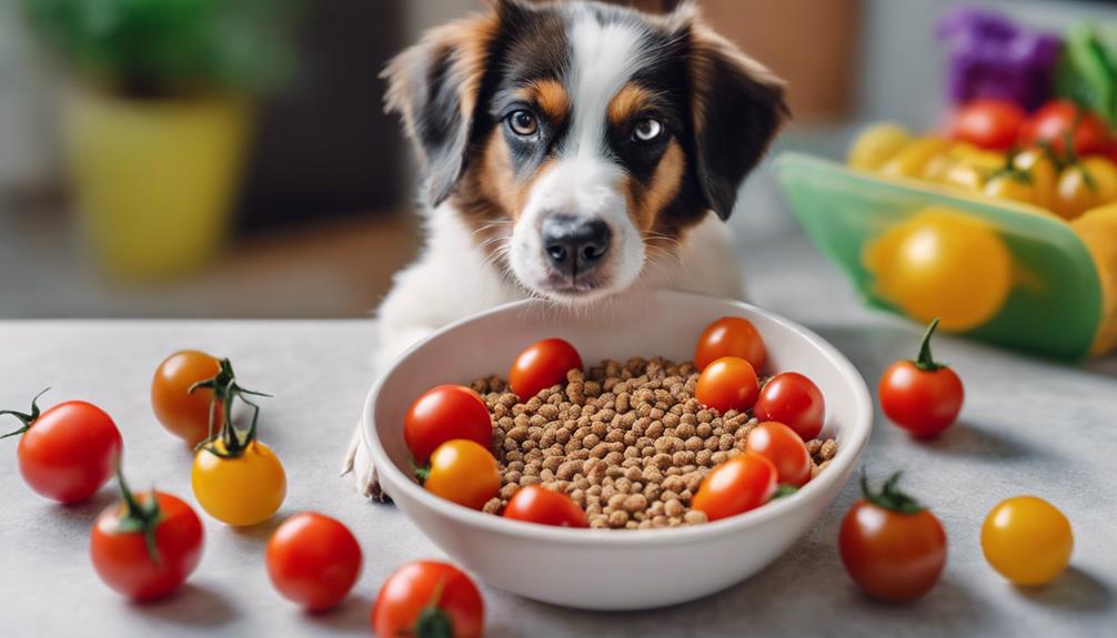 tomatoes in pet products