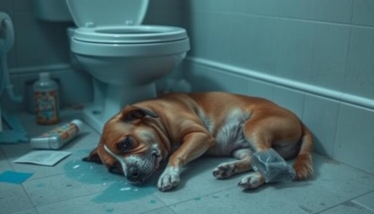 toxic to curious canines